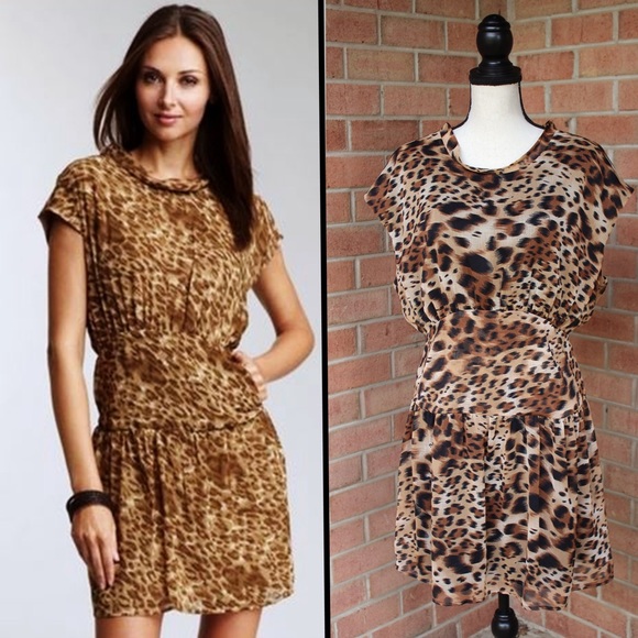 W118 by Walter Baker Dresses & Skirts - W118 by Walter Baker Cheetah Margot Dress Small
